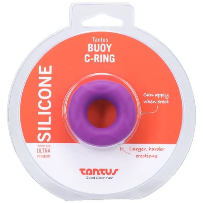 Male Sex Toys Tantus Buoy CRing Small Lilac