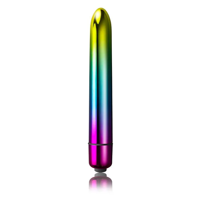 Rocks Off Prism 140mm Rainbow Bullet Female Sex Toys