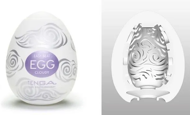 Tenga Tenga Egg Hard Boiled Edition Cloudy Female Sex Toys