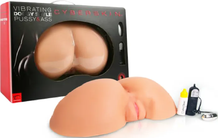 Topco Sales Doggy Style Vibrating Pussy Ass Male Sex Toys