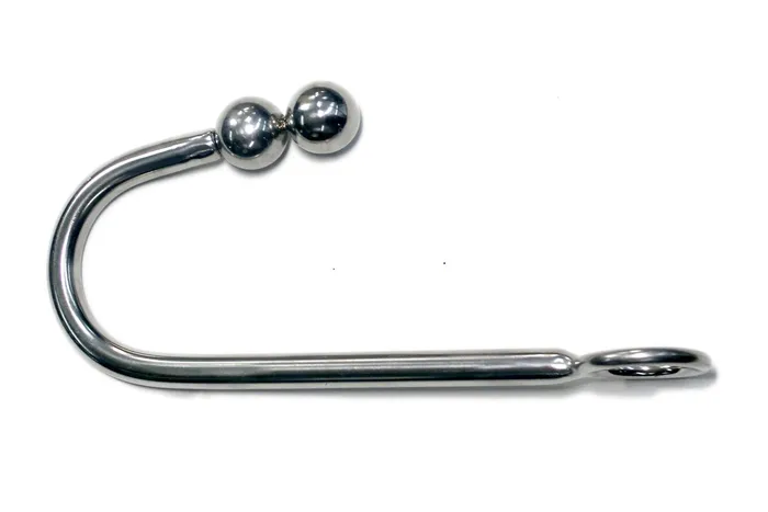 Touch of Fur Male Sex Toys Detachable Double Ball Anal Hook