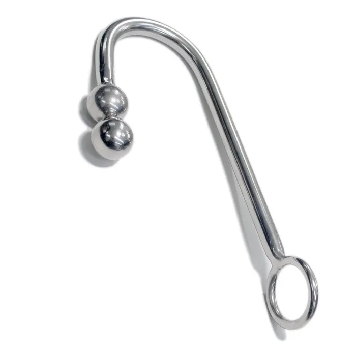 Touch of Fur Male Sex Toys Detachable Double Ball Anal Hook