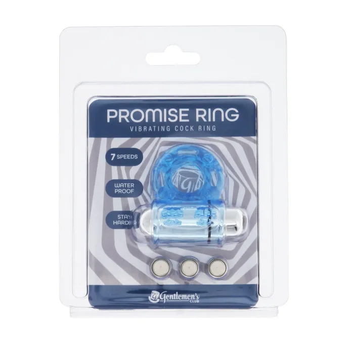 GENTLEMENS CLUB Vibrating Cock Ring The Promise Ring Male Sex Toys