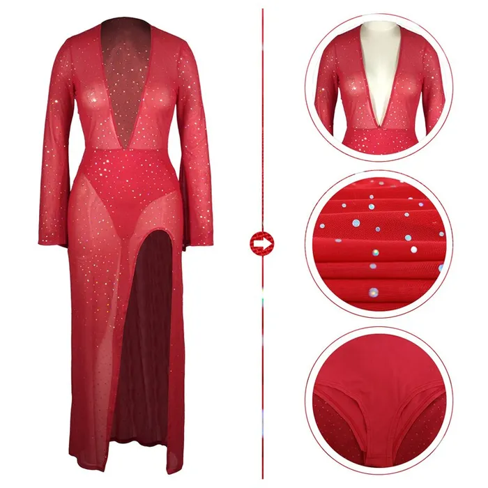 Male Sex Toys Digital Stars Adogirl Diamonds Sheer Mesh Maxi Party Dress with Panties Women Sexy V Neck Flare Long Sleeve High Split Night Club Robe Tunic Male Sex Toys Digital Stars Adogirl Diamonds Sheer Mesh Maxi Party Dress with Panties Women Sexy V Neck Flare Long Sleeve High Split Night Club Robe Tunic