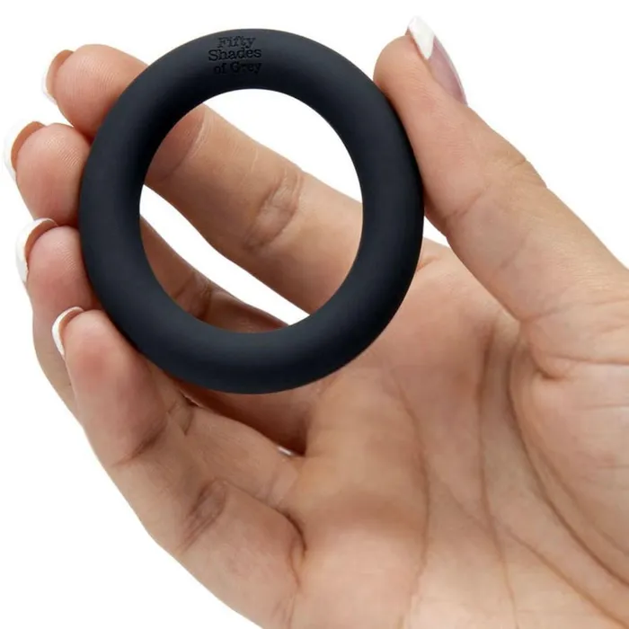 Male Sex Toys Fifty Shades of Grey A Perfect O Cock Ring Fifty Shades