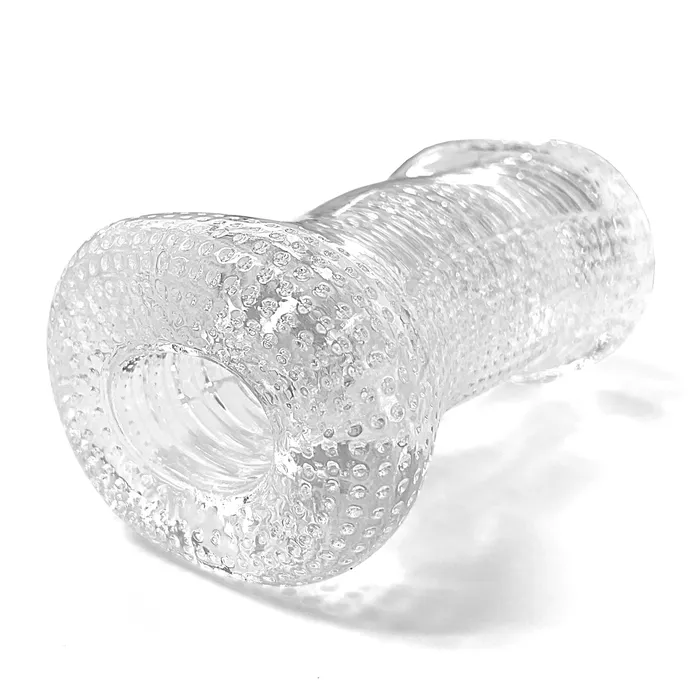 Male Sex Toys GENTLEMENS CLUB Kristal Clear Textured Stroker