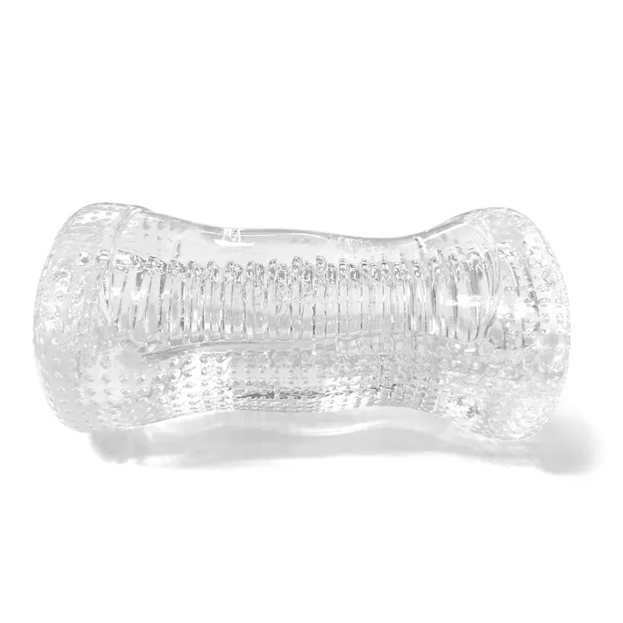 Male Sex Toys GENTLEMENS CLUB Kristal Clear Textured Stroker