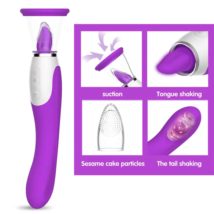 soniker Female Sex Toys Sucking Vibrator Lick For Adult Oral Sex Suction Clitoris Vagina Nipple Stimulation Massagers