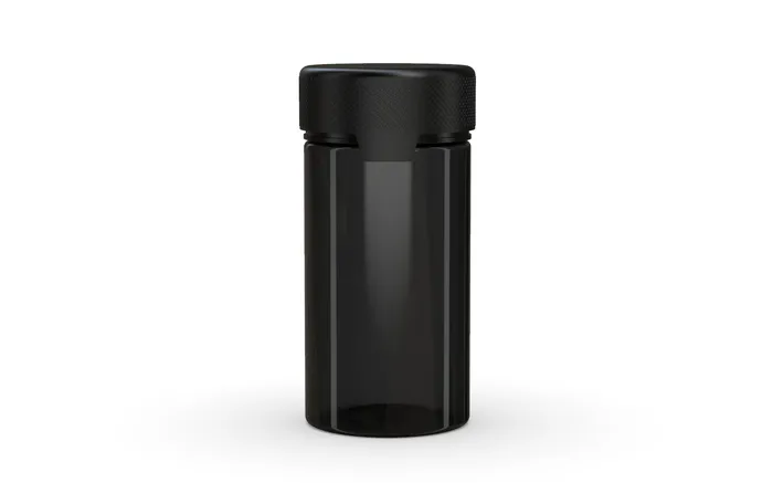 Anal Chubby Gorilla 180CC6FLOZ180ML Aviator CR Container With Inner Seal Tamper Translucent BlackOpaque Black Lid Chubby Gorilla