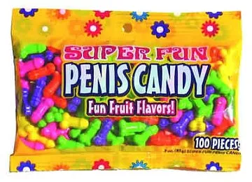 Candy Prints Male Sex Toys Super Fun Penis Candy Ea