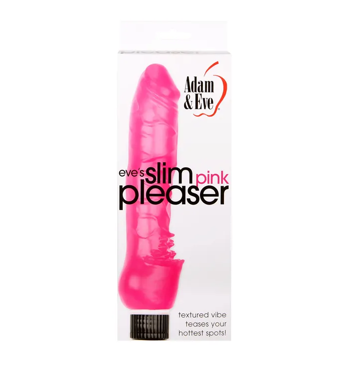 Evolved Novelties Female Sex Toys Adam Eve Slim Pink Pleaser