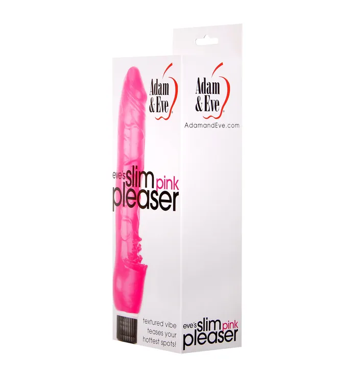 Evolved Novelties Female Sex Toys Adam Eve Slim Pink Pleaser