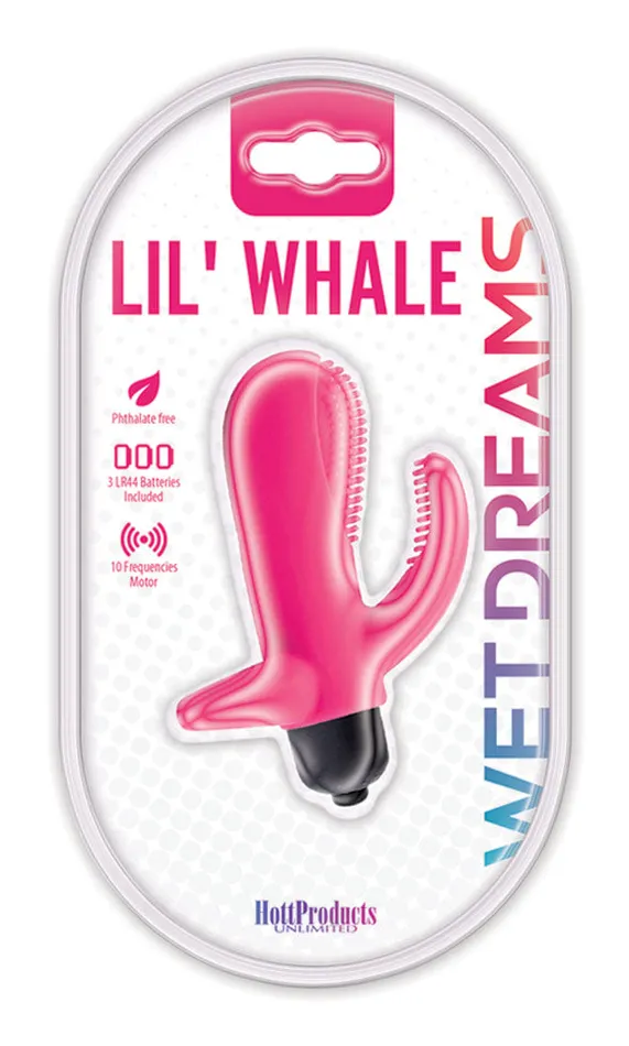 Female Sex Toys HOTT Products Wet Dreams Lil Whale Clitoral Anal Finger Play Vibrator 3 Female Sex Toys HOTT Products Wet Dreams Lil Whale Clitoral Anal Finger Play Vibrator 3