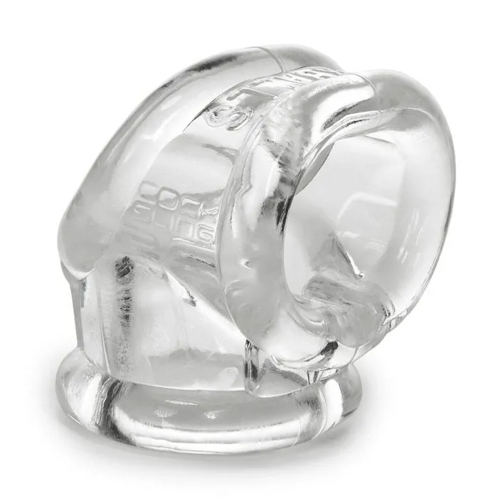 Male Sex Toys Cocksling 2 Cock Ball Sling Oxballs Clear OXBALLS
