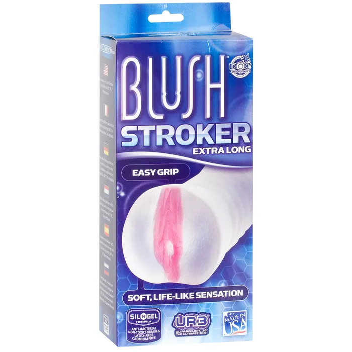 Male Sex Toys Doc Johnson Novelties Blush Extra Long Stroker