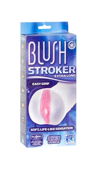 Male Sex Toys Doc Johnson Novelties Blush Extra Long Stroker