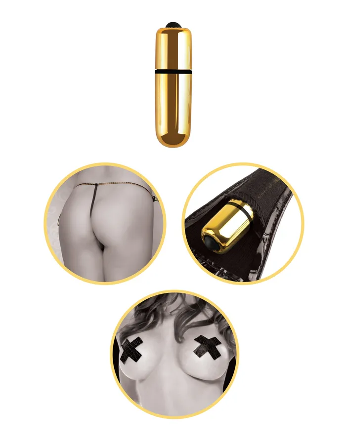 Pipedream Products Female Sex Toys Fetish Fantasy Gold First Time Strap On Set
