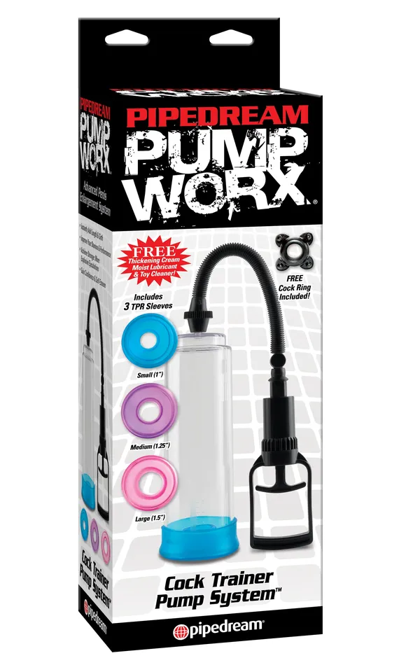 Pipedream Products Male Sex Toys Pump Worx Cock Trainer Pump System