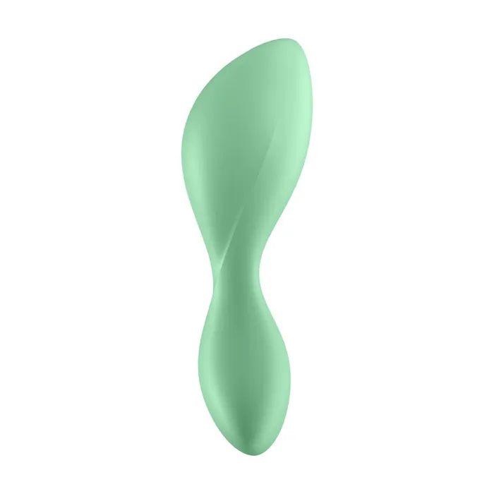 Satisfyer Trendsetter Connect App Vibrating Anal Plug Light Green Satisfyer Male Sex Toys