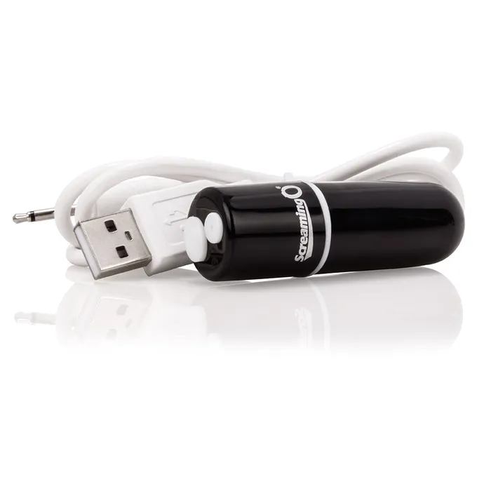 Screaming O Female Sex Toys Screaming O Charged Vooom Rechargeable Bullet Vibrator Black Screaming O Female Sex Toys Screaming O Charged Vooom Rechargeable Bullet Vibrator Black
