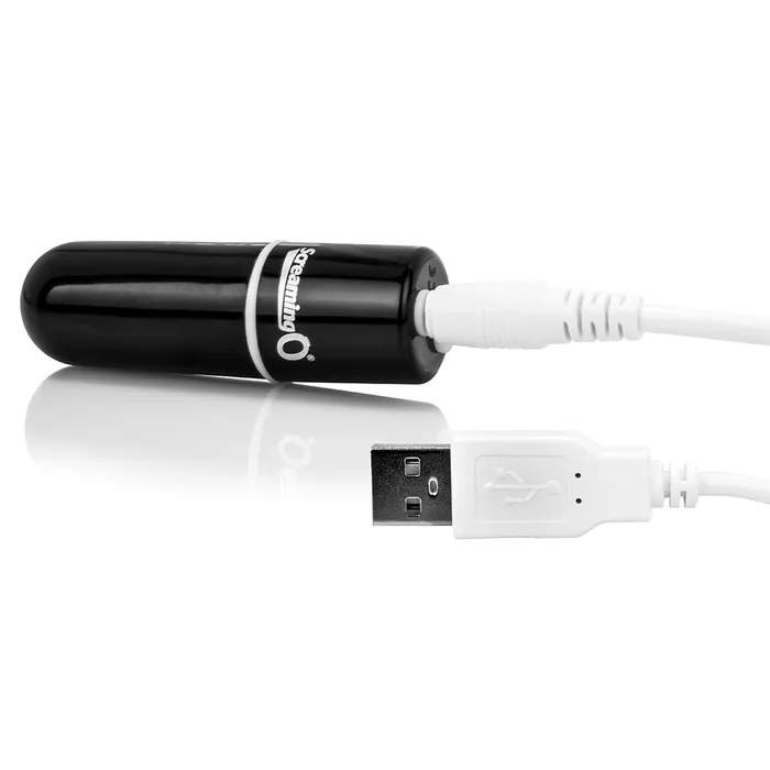 Screaming O Female Sex Toys Screaming O Charged Vooom Rechargeable Bullet Vibrator Black Screaming O Female Sex Toys Screaming O Charged Vooom Rechargeable Bullet Vibrator Black