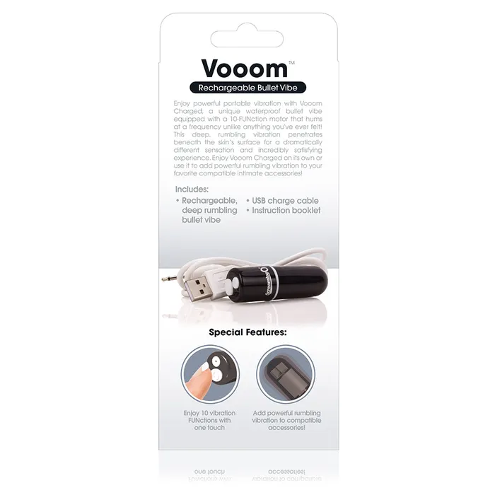 Screaming O Female Sex Toys Screaming O Charged Vooom Rechargeable Bullet Vibrator Black Screaming O Female Sex Toys Screaming O Charged Vooom Rechargeable Bullet Vibrator Black