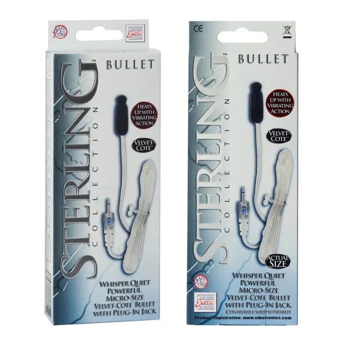 Sterling Velvet Micro Bullet California Exotic Novelties Female Sex Toys