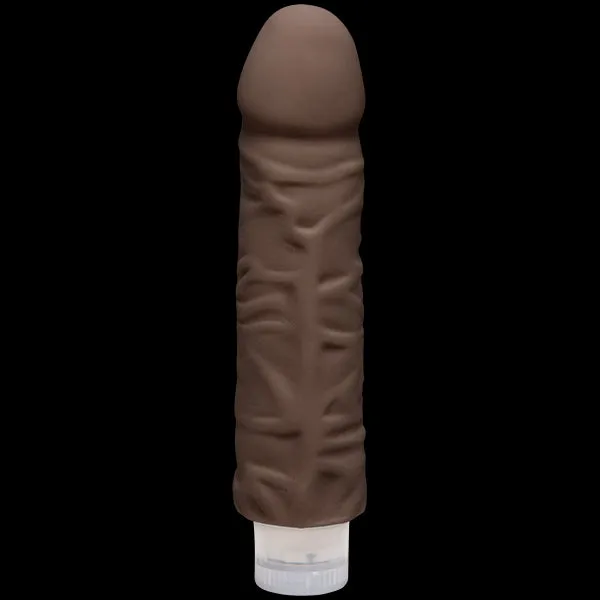 The D Shakin D Vibrating 7 Ultraskyn Chocolate Doc Johnson Novelties Female Sex Toys The D Shakin D Vibrating 7 Ultraskyn Chocolate Doc Johnson Novelties Female Sex Toys
