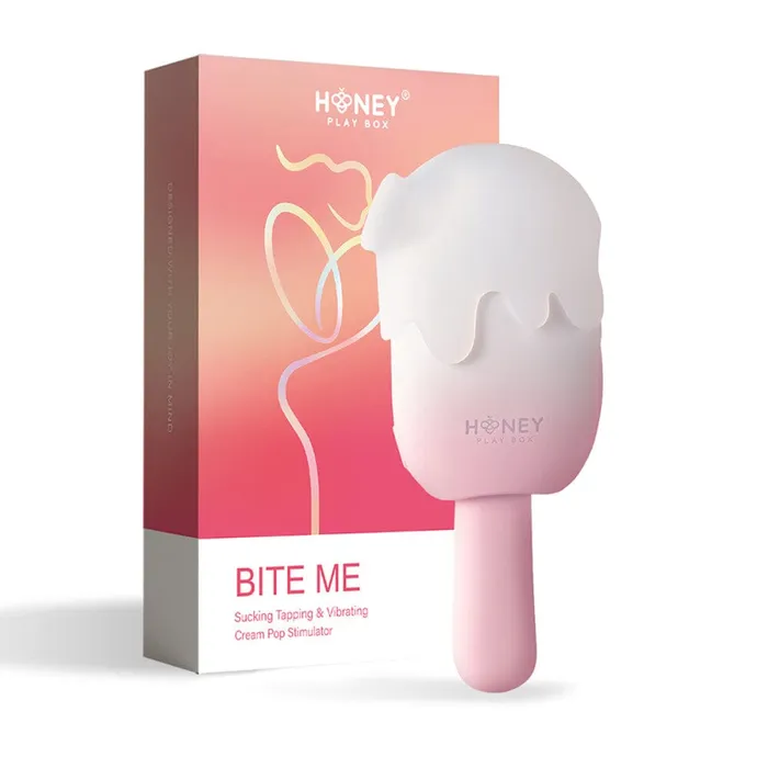 Male Sex Toys Honey Play Box Bite Me Sucking Tapping Vibrating Stimulator