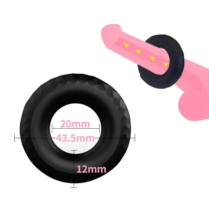 Male Sex Toys Pleasure Passion Nifty Ring Cock Ring