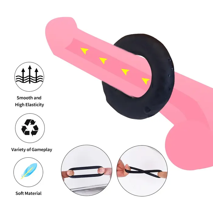 Male Sex Toys Pleasure Passion Nifty Ring Cock Ring