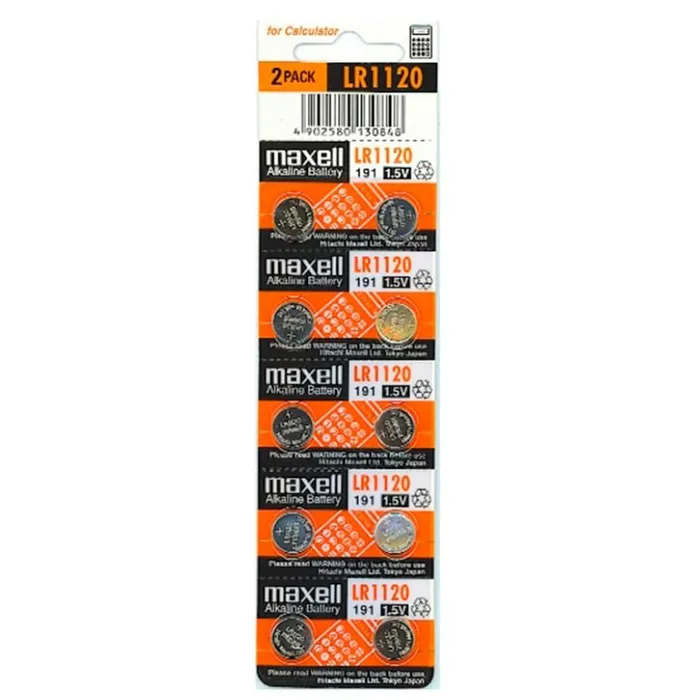 MAXELL Female Sex Toys BATTERIA MAXELL LR1120 15V 10 UNIT