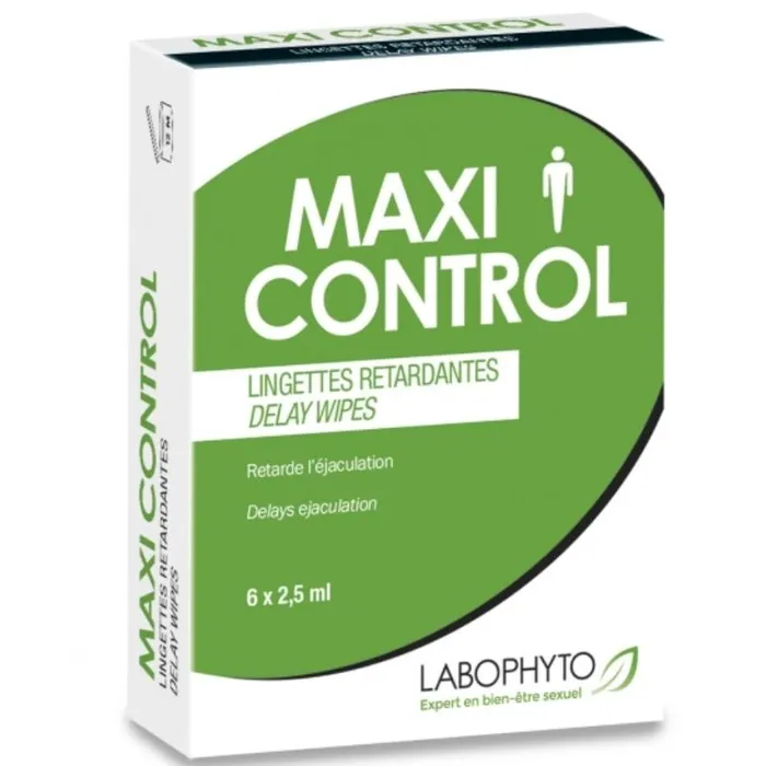 pleasuretoys69 Female Sex Toys SALVIETTE RITARDATE MAXI CONTROL 6 UNIT