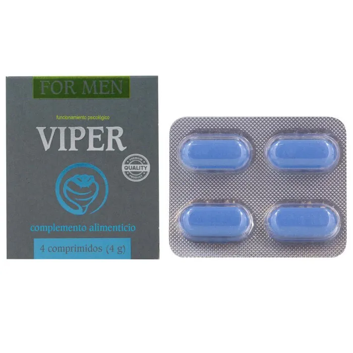 pleasuretoys69 Male Sex Toys VIPER FOR MEN 4 TAB ESPT endefresitnl