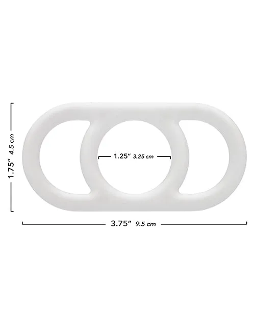 Alpha Liquid Silicone Commander Cock Ring CalExotics Male Sex Toys