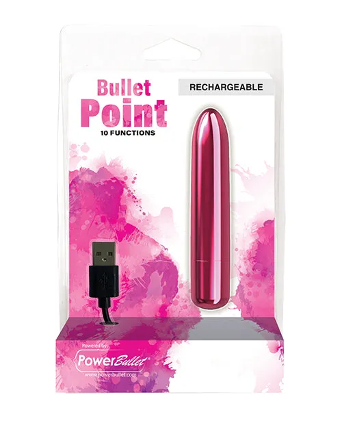 BMS Factory Female Sex Toys Bullet Point Rechargeable Bullet 10 Functions BMS Factory Female Sex Toys Bullet Point Rechargeable Bullet 10 Functions
