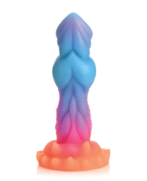 Creature Cocks GlowintheDark AquaCock Silicone Dildo XR Brands Dildos