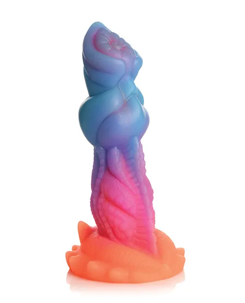 Creature Cocks GlowintheDark AquaCock Silicone Dildo XR Brands Dildos