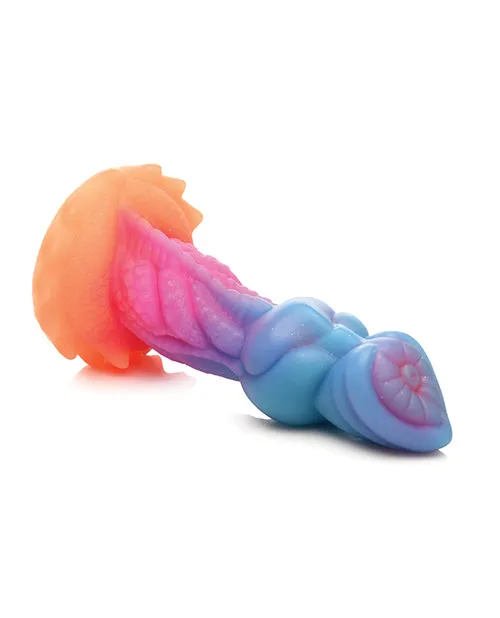 Creature Cocks GlowintheDark AquaCock Silicone Dildo XR Brands Dildos
