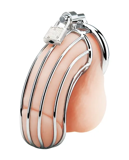 Electric Eel Blue Line Prisoner Cock Cage Male Sex Toys