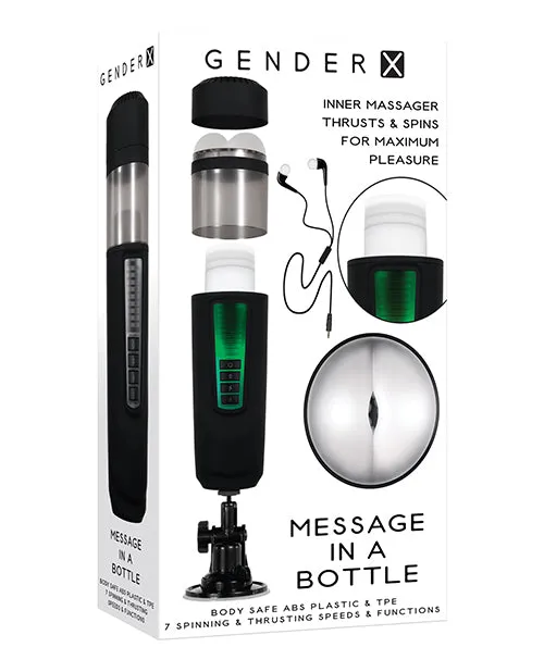 Evolved Anal Gender X Message In A Bottle