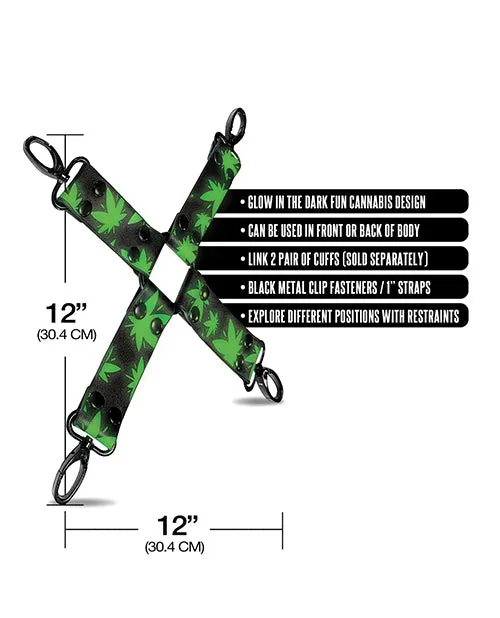 Female Sex Toys Global Novelties Stoner Vibes Glow in the Dark Hogtie