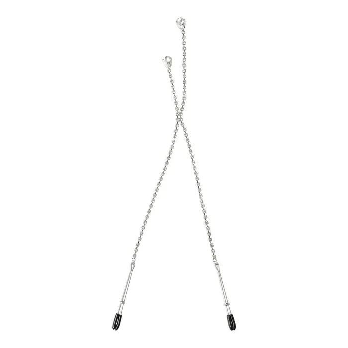 Female Sex Toys Sportsheets Sportsheets Nipple Clamps with Teardrop Crystals Female Sex Toys Sportsheets Sportsheets Nipple Clamps with Teardrop Crystals