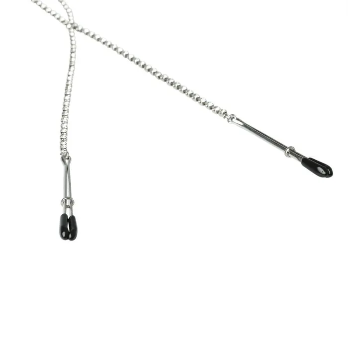 Female Sex Toys Sportsheets Sportsheets Nipple Clamps with Teardrop Crystals