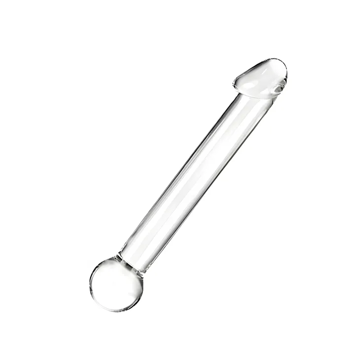 Female Sex Toys TooTimidcom Glaze Glass GSpot Dildo with Realistic Head