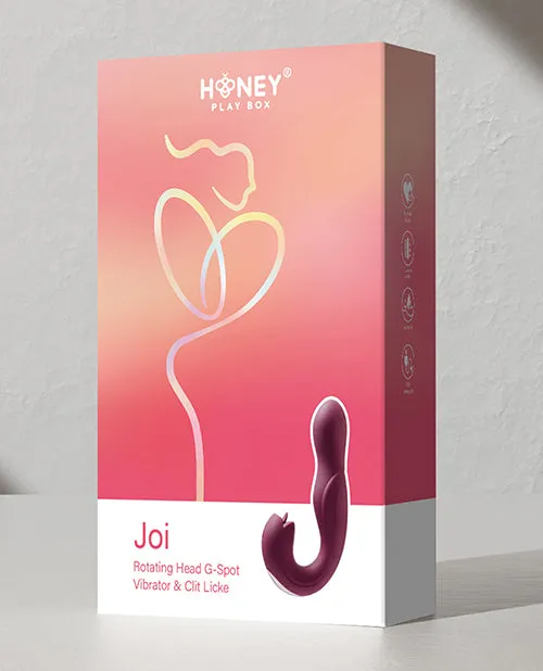 Honey Play Box Female Sex Toys Joi Pro Rotating Head Gspot Vibrator Clit Licker Wremote Honey Play Box Female Sex Toys Joi Pro Rotating Head Gspot Vibrator Clit Licker Wremote