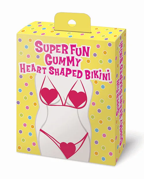 Little Genie Female Sex Toys Super Fun Heart Shaped Gummy Bikini Set