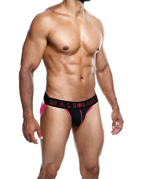 Male Basics Male Sex Toys Male Basics Neon Jockstrap Coral