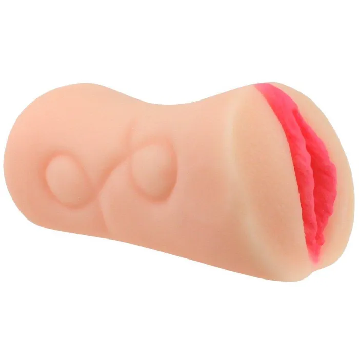 Male Sex Toys Pink BOB Dual Ended Stroking Sleeve Tight Pussy and Ass