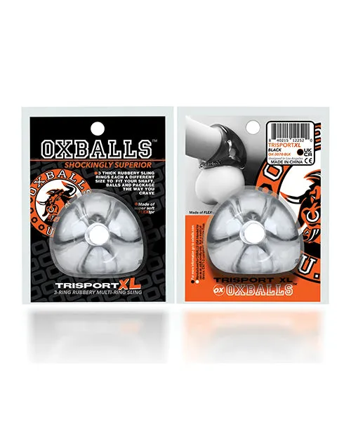Oxballs Male Sex Toys Oxballs Tri Sport XL 3 Ring Sling Oxballs Male Sex Toys Oxballs Tri Sport XL 3 Ring Sling